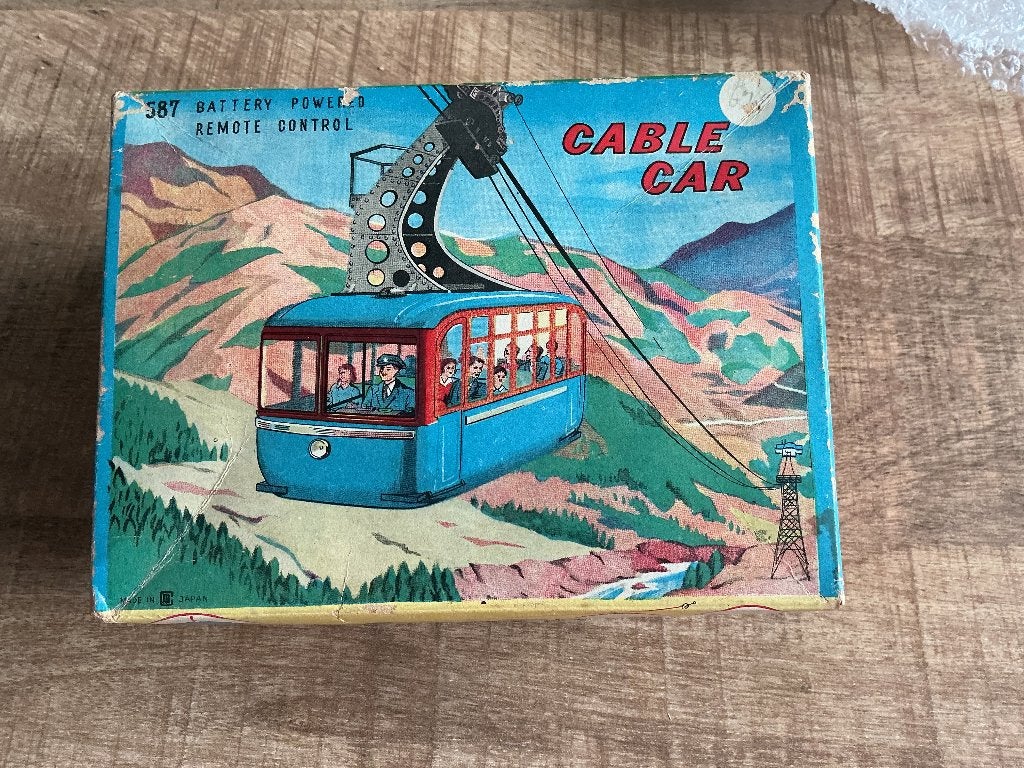 Vintage kabelbaan, Ophalen of Verzenden