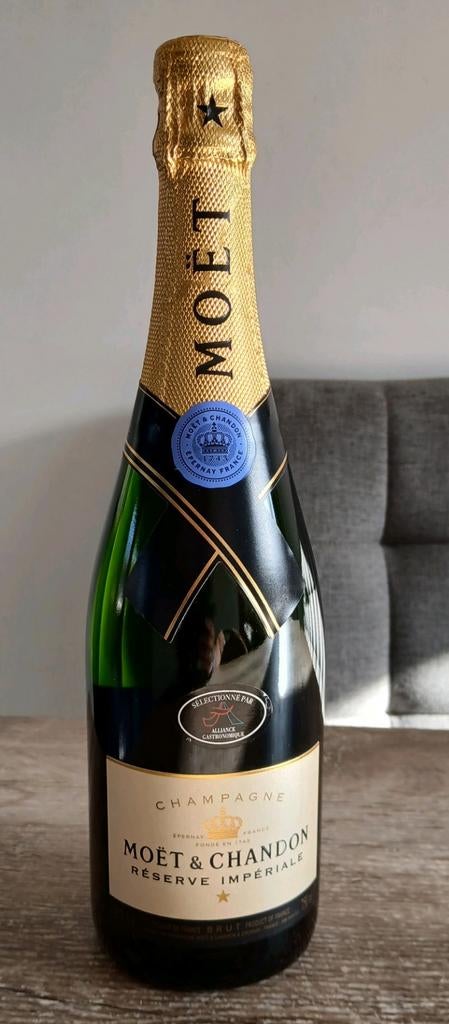4 x Moët & Chandon Champagne brut 750 ml 12% alcohol, Ophalen, Frankrijk, Nieuw, Champagne
