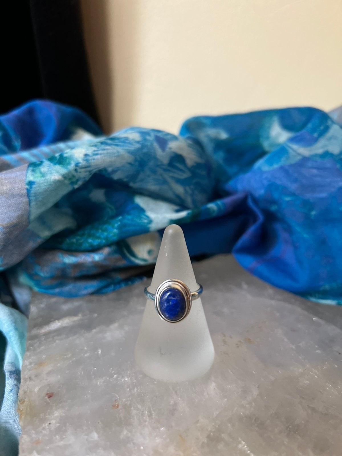 Lapis lazuli geluk wijsheid magie intuïtie uniek beschermt, Blauw, Magnolia11, Nieuw, Ophalen of Verzenden