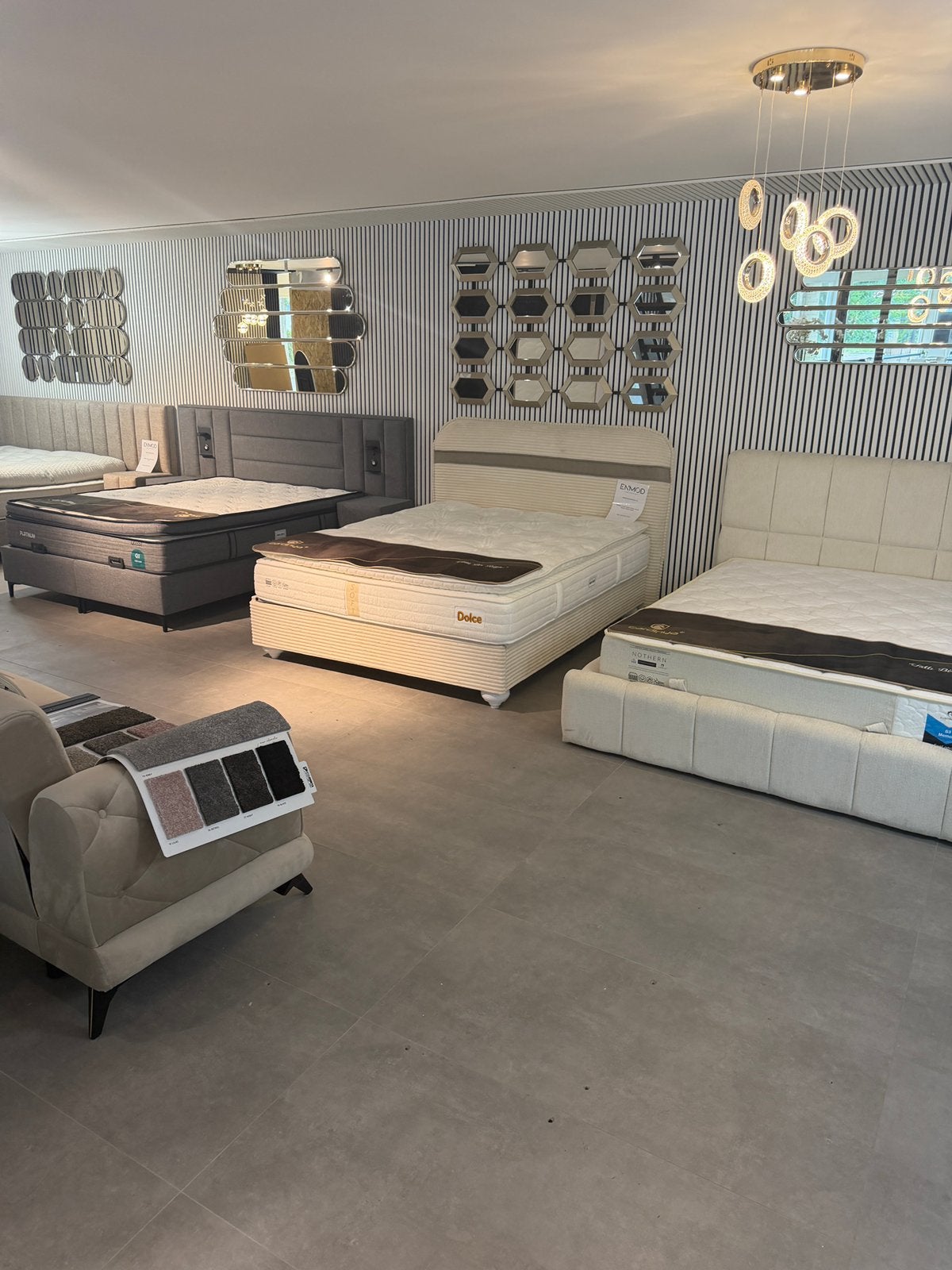 Showroommodel Boxspring 160x200 incl. Matras, Overige kleuren, Ophalen of Verzenden, 200 cm, Stof