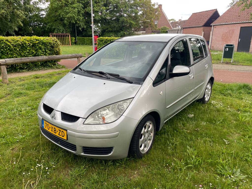 Mitsubishi Colt 1.3 CZ5 2007 Grijs, Auto's, Stof, 31 €/maand, Colt, Origineel Nederlands