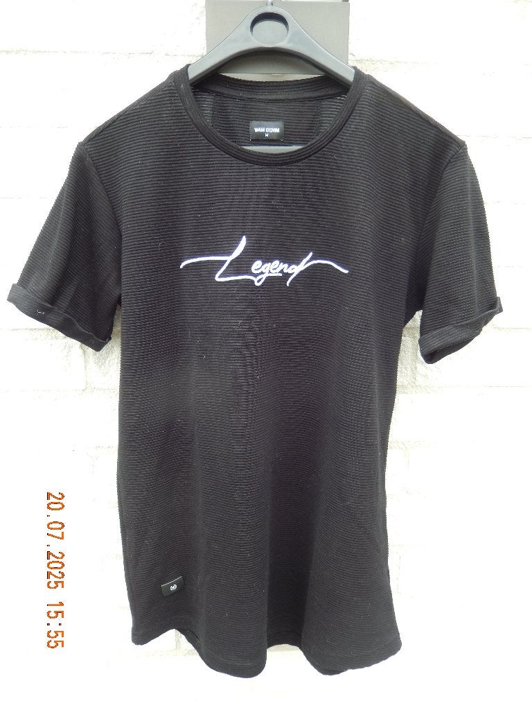 Wam Denim shirt Legend zwart M, Zwart, Ophalen of Verzenden, Zo goed als nieuw, WAM DENIM