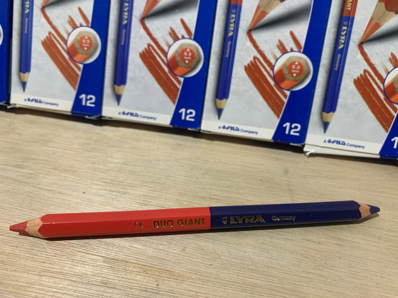 5 dozen LYRA potloden – rood/blauw - NIEUW, Ophalen of Verzenden