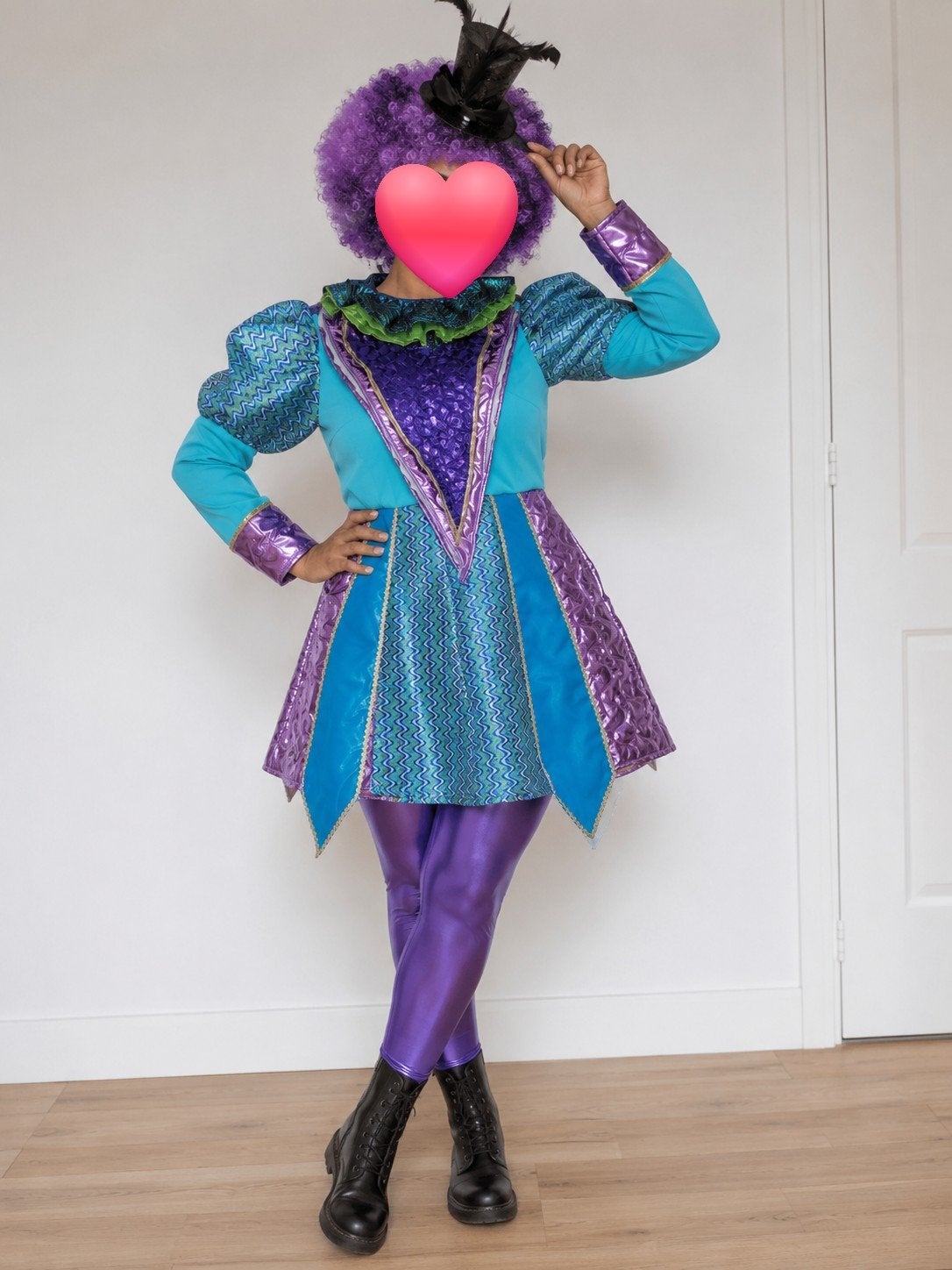 Uniek Carnavalspakje Maat S - Handgemaakt, Ophalen of Verzenden