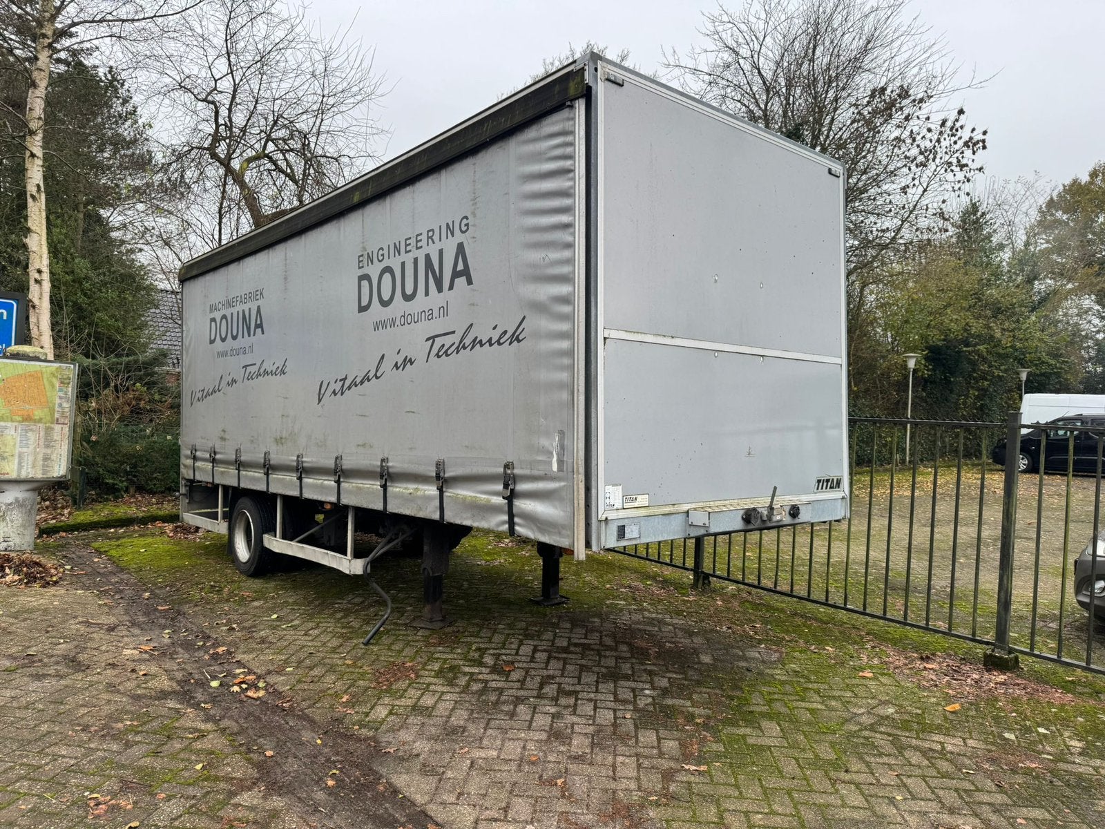 Titan jelsum DL70 BE Trailer bj 2008, Bedrijf, Te koop