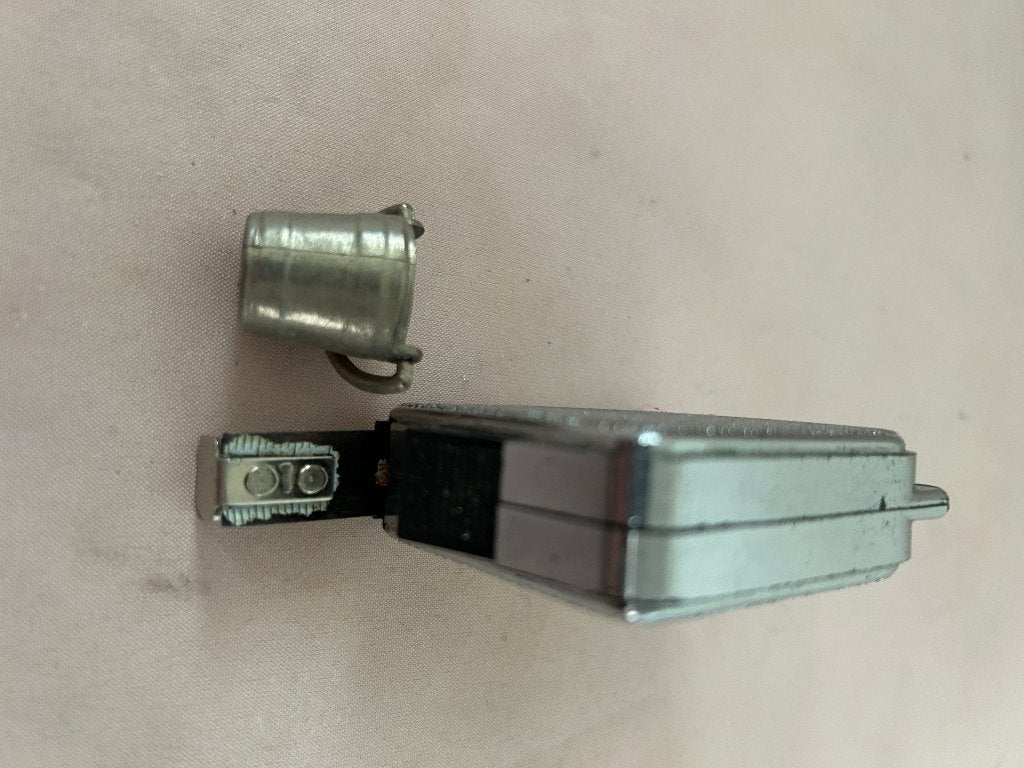 Miniatuur metalen emmertje voor poppenhuis of modelbouw, Ophalen of Verzenden