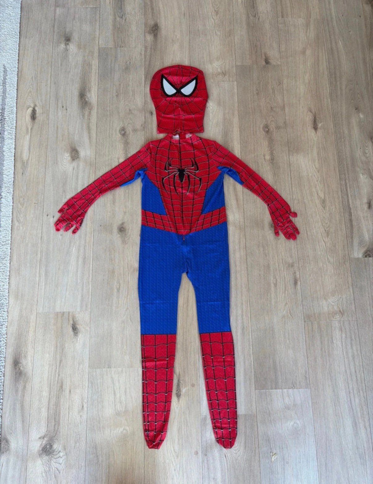 Spiderman Kostuum Kinderen - Superhelden Pak Maat 130, Verzenden, Nieuw