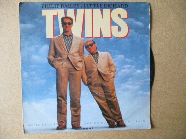 s0962 philip bailey / little richard - twins, Cd's en Dvd's, Ophalen, Gebruikt, 7 inch, Overige genres
