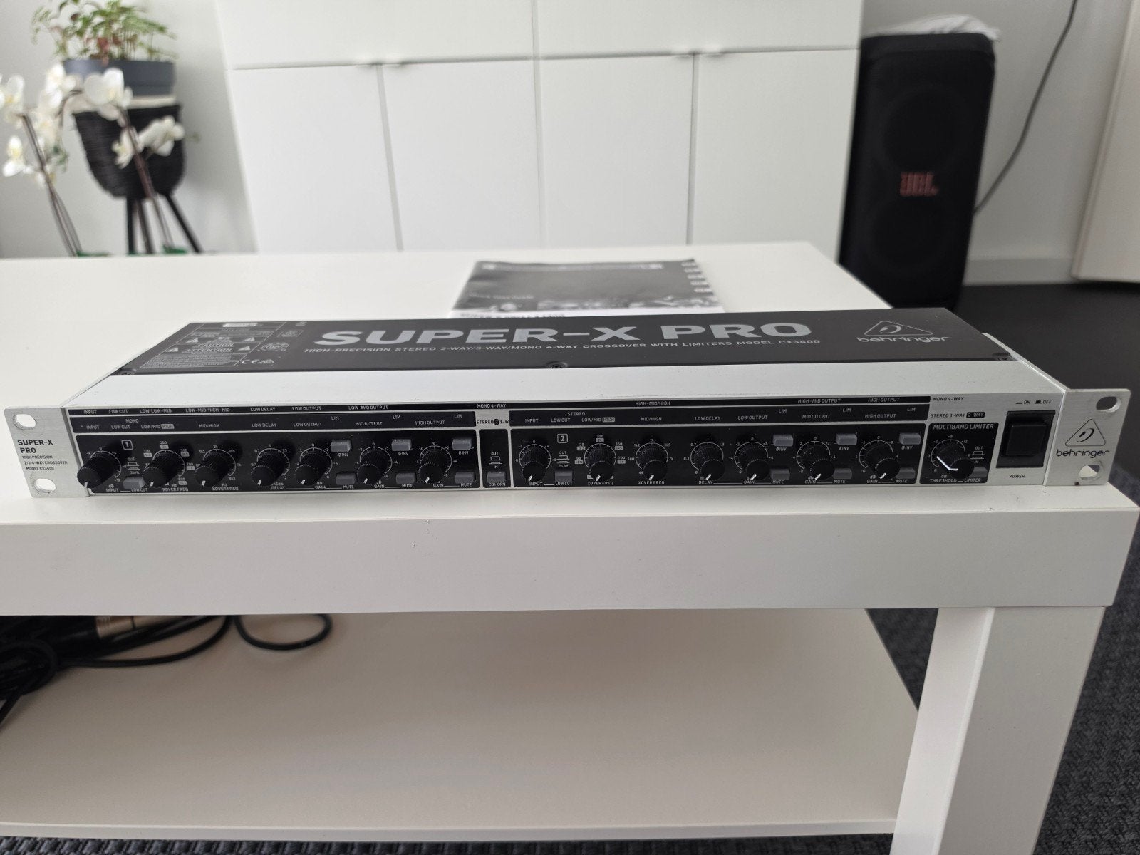 Behringer SUPER-X PRO CX3400 Crossover - Perfecte Staat, Ophalen, Zo goed als nieuw