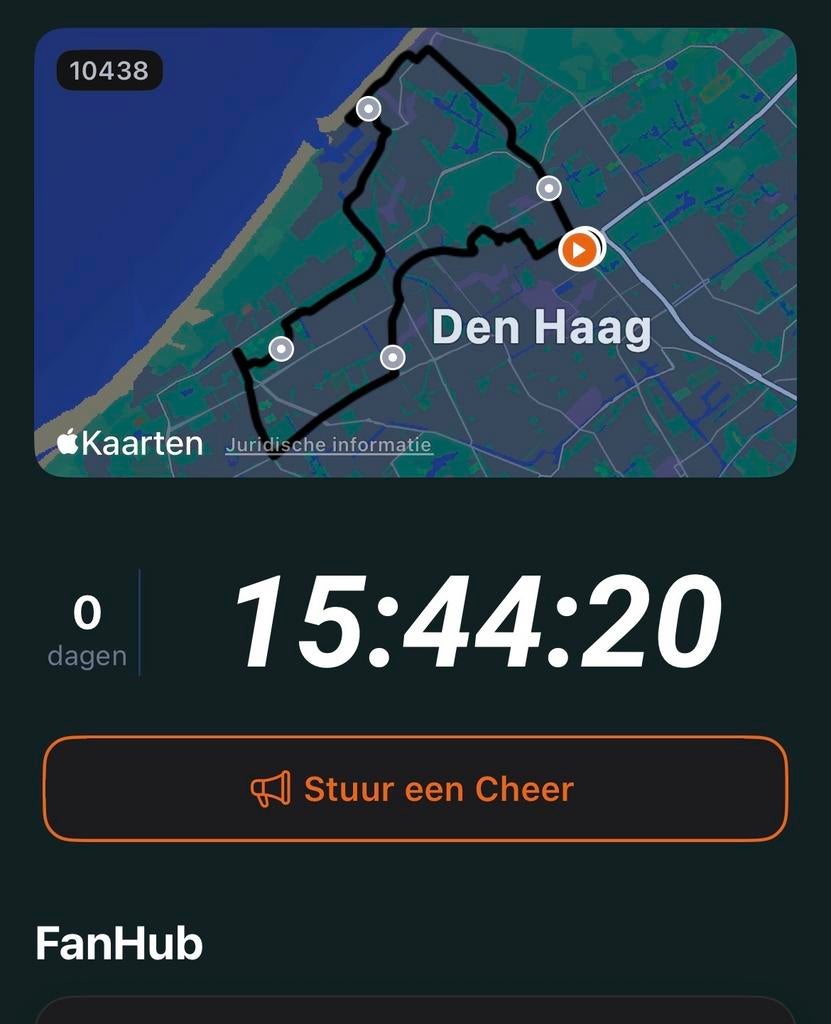 CPC startbewijs halve marathon, Eén persoon, Maart