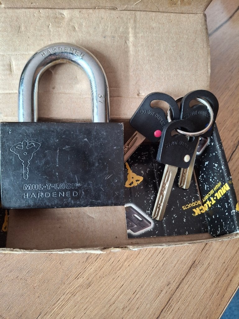 Mul t lock slot, Ophalen, Nieuw, Rvs, Slot
