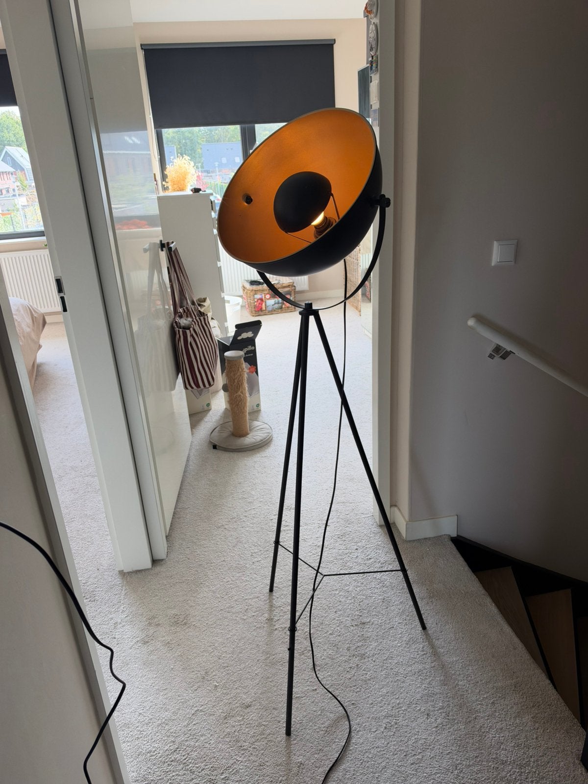 Staande lamp (152 hoog), Ophalen, Zo goed als nieuw, 150 tot 200 cm