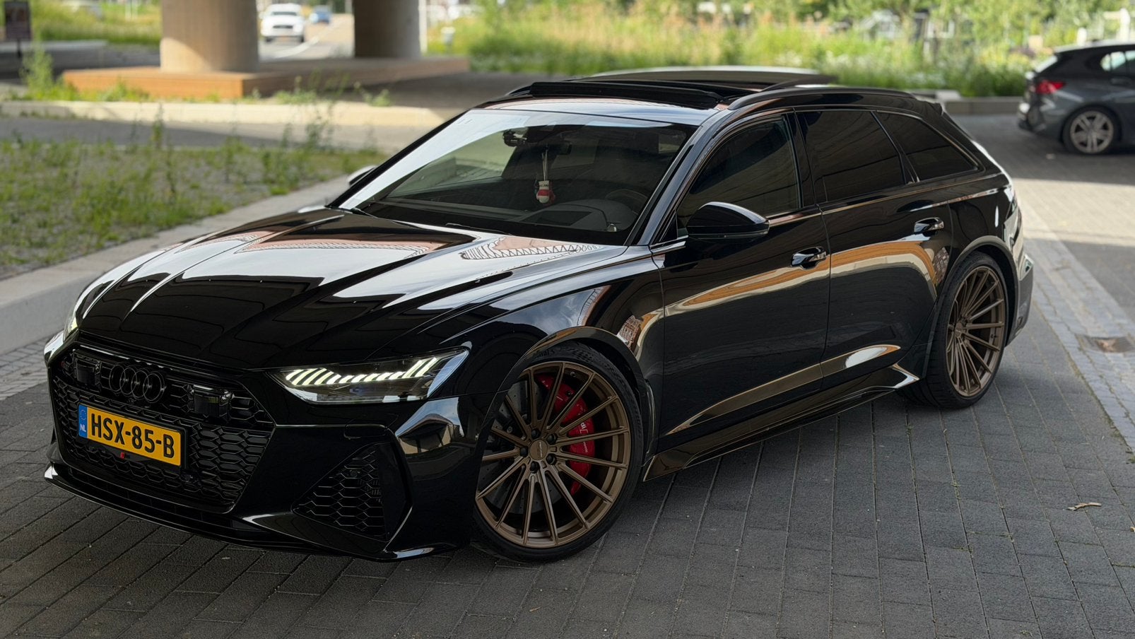 Audi RS6 Avant 4.0 V8 | DYN+| Keramisch |B&O 3D| FULL OPTION, Auto's, Audi, Automaat, 8 cilinders, 600 pk, Vierwielaandrijving