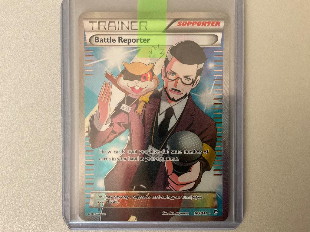 Battle Reporter (Full Art) - 109/111, Verzenden, Gebruikt, Losse kaart