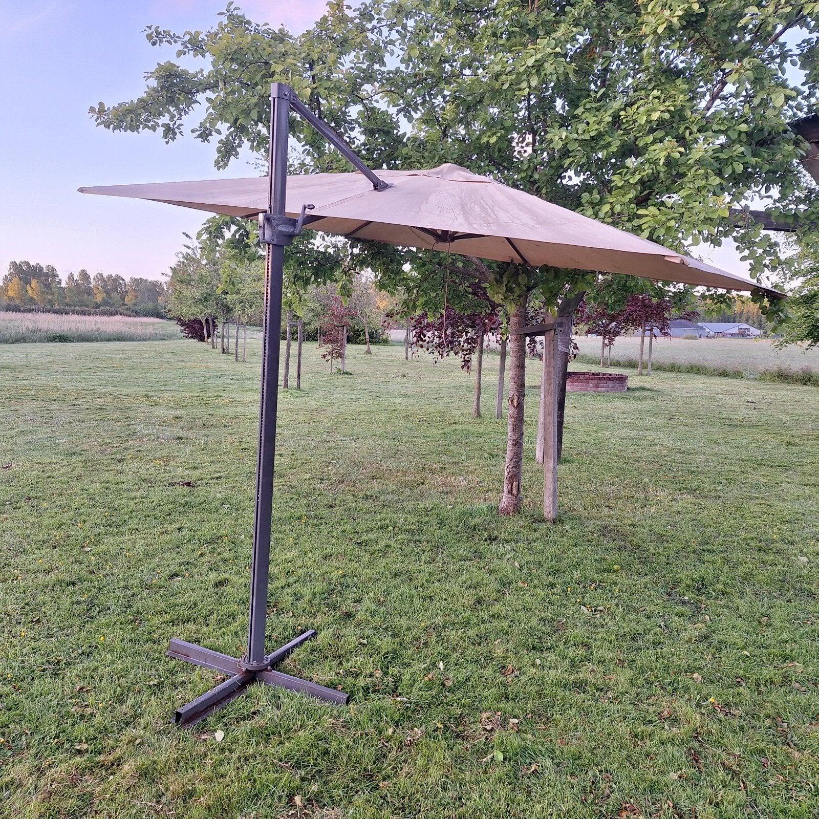 Parasol, Ophalen, Minder dan 1 meter, Parasolvoet