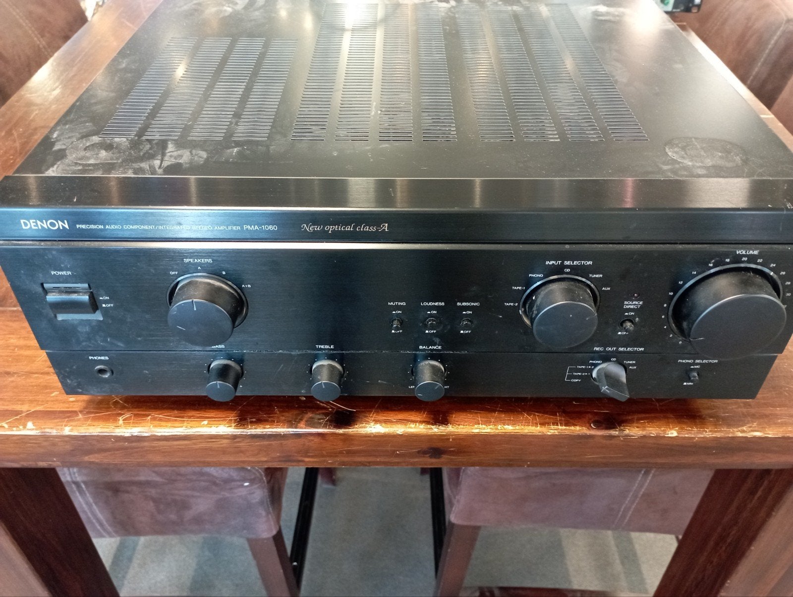 Denon PMA-1060 Stereo versterker, Ophalen of Verzenden, 60 tot 120 watt, Denon