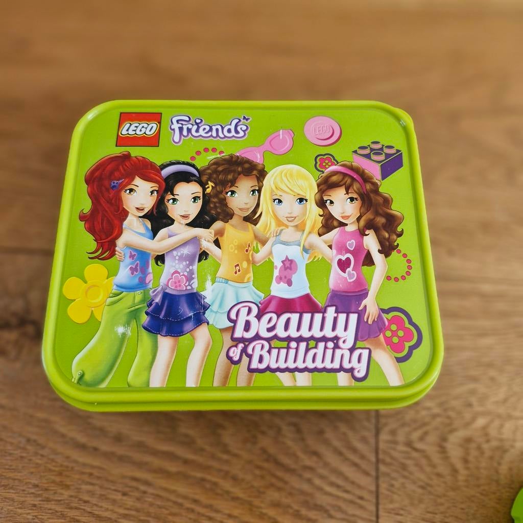Lego Friends broodtrommel en beker zo goed als nieuw, Ophalen of Verzenden