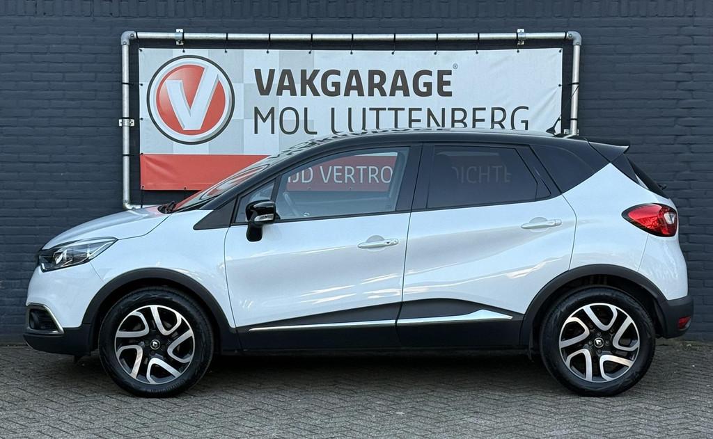 Renault Captur TCe 120pk Xmod AUTOMAAT, TREKHAAK, ALL SEASON, Auto's, 4 cilinders, Leder en Stof, Wit, SUV of Terreinwagen