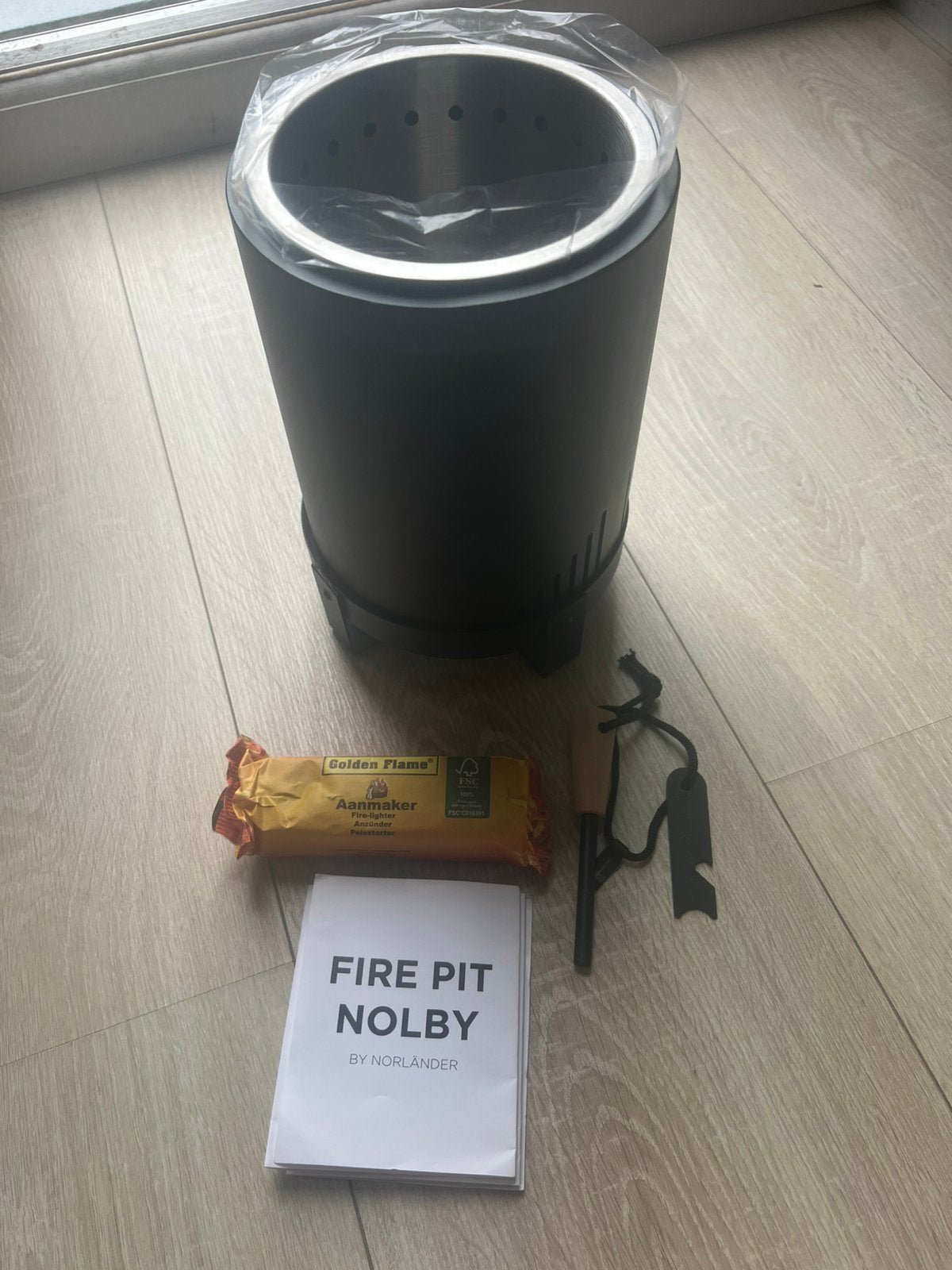 Norlander vuurkorf nolby nieuw, Ophalen of Verzenden, Nieuw