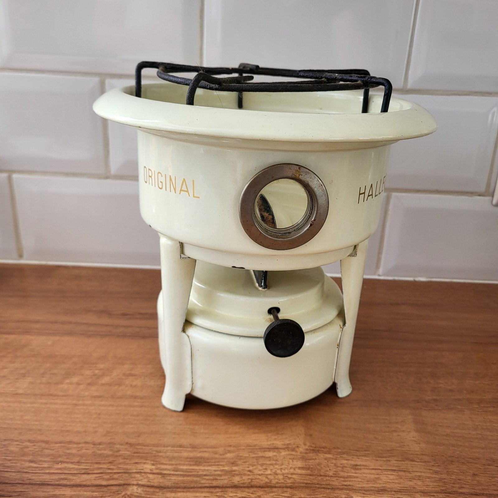 Vintage Original Haller Spiritusbrander - Crème, Ophalen of Verzenden