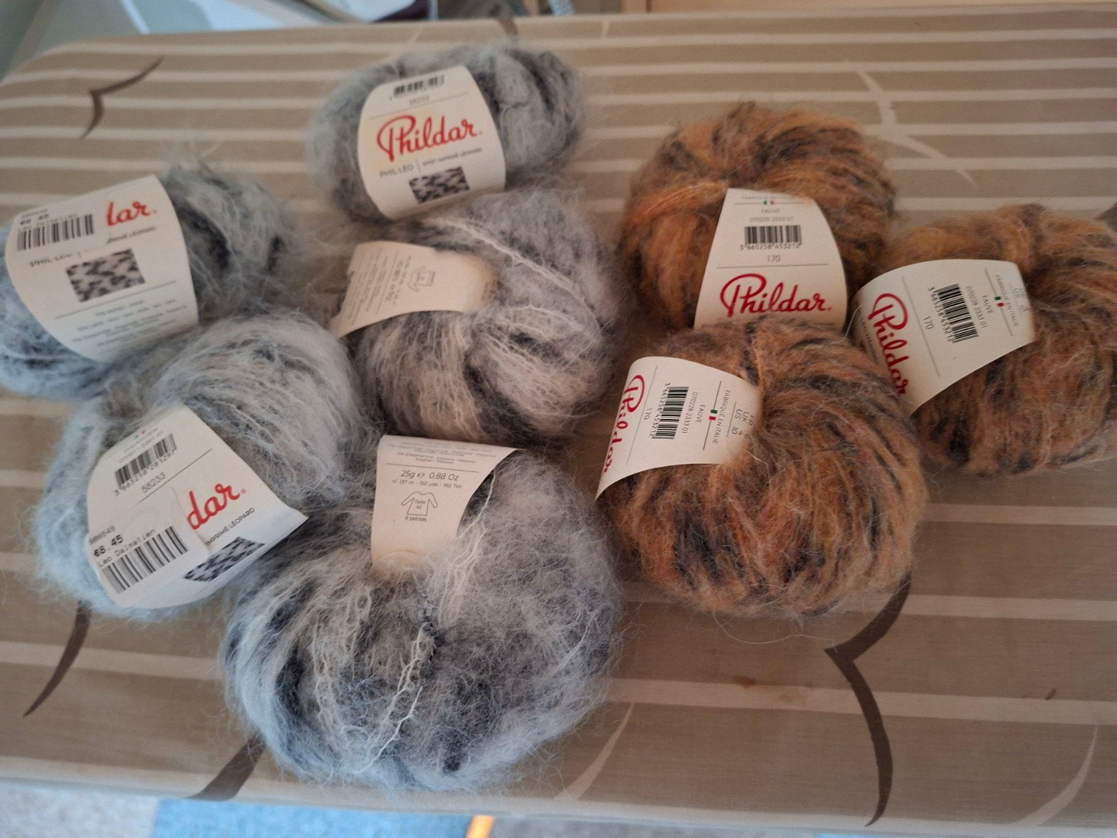 Phildar breigaren mohair en merino, Phildar, Nieuw, Ophalen of Verzenden, Breien