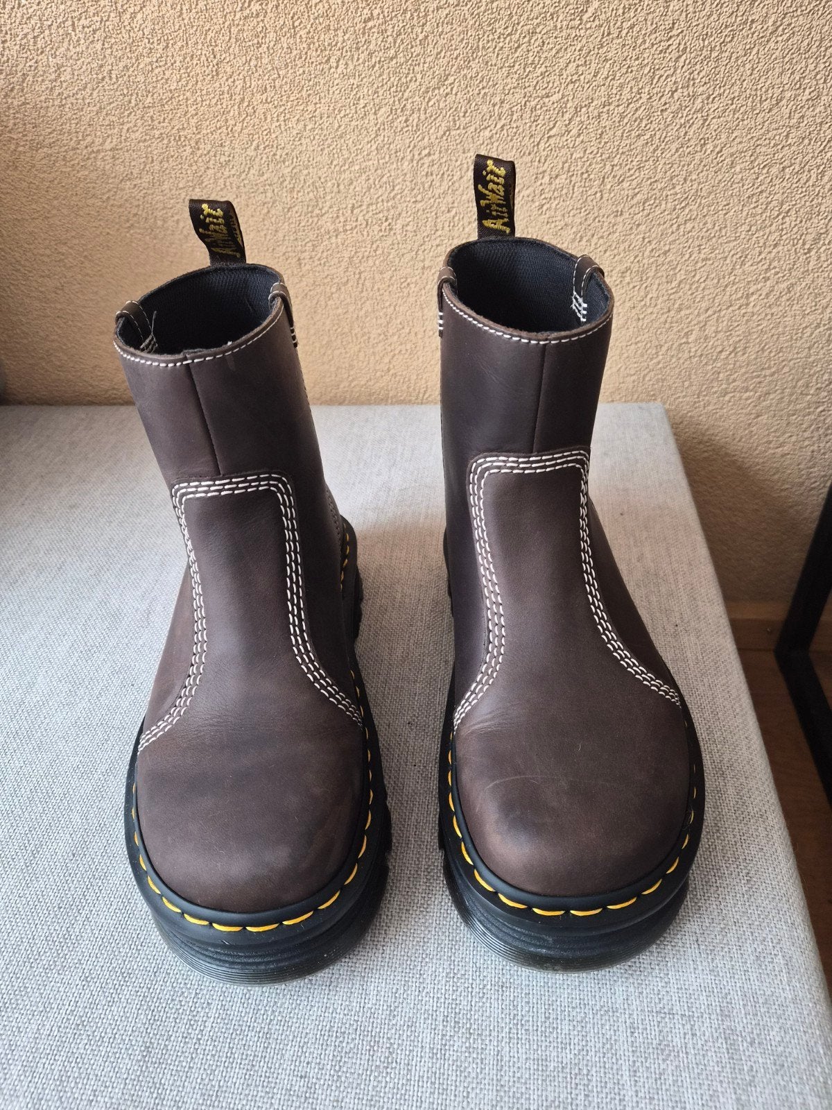 Dr. Martens Chelsea Laarzen - Bruin Leer maat 40, Kleding | Dames, Schoenen, Ophalen of Verzenden, Nieuw, Bruin