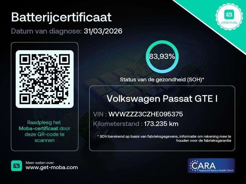 Volkswagen Passat Variant 1.4 TSI GTE Connected Series|Navi|, Gebruikt, Zwart, Hybride Elektrisch/Benzine, 1600 kg