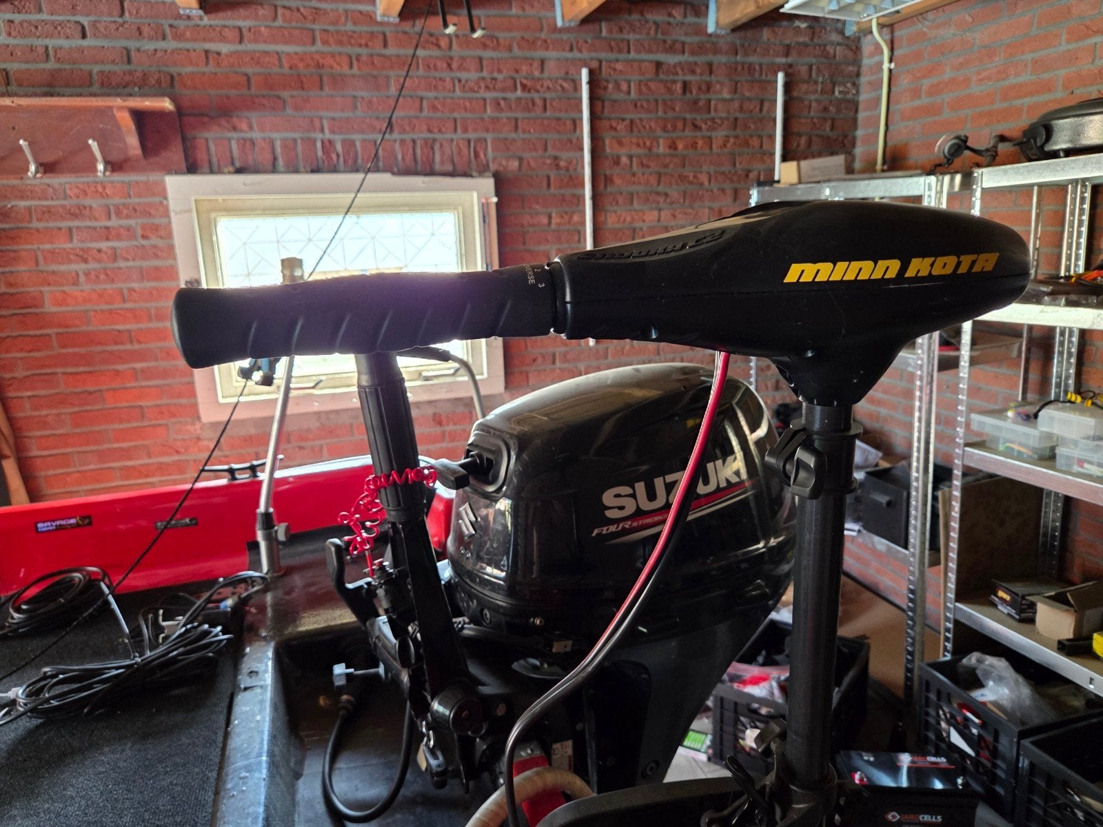 Minn Kota endura 40lbs, Watersport en Boten, Ophalen, Zo goed als nieuw