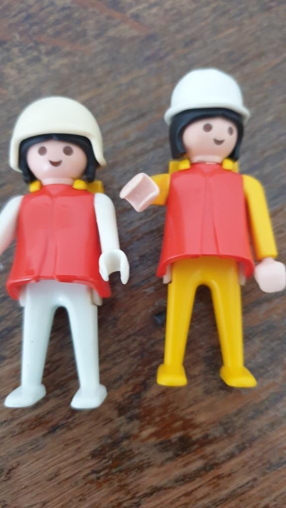Playmobil Meisjes met Rugzakken, Ophalen of Verzenden, Gebruikt