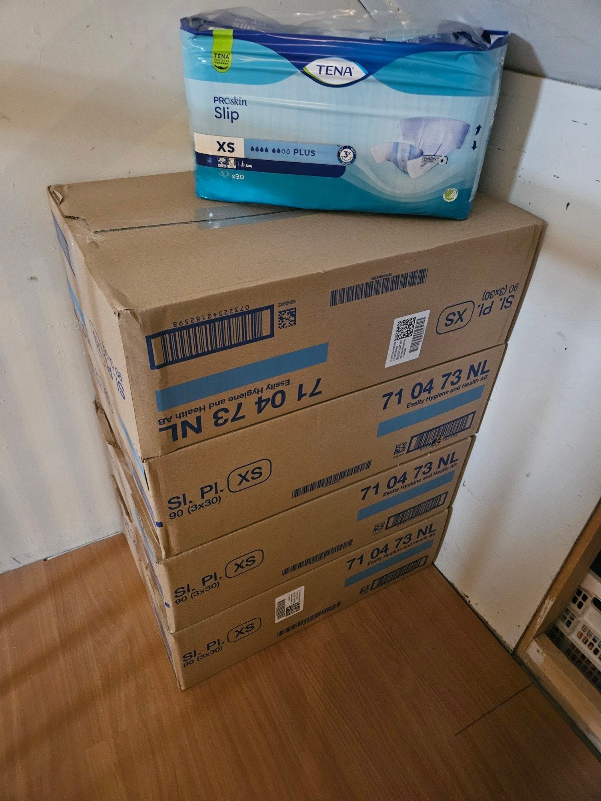 Tena proskin xs  incontinentie materiaal,luiers, Ophalen of Verzenden, Nieuw