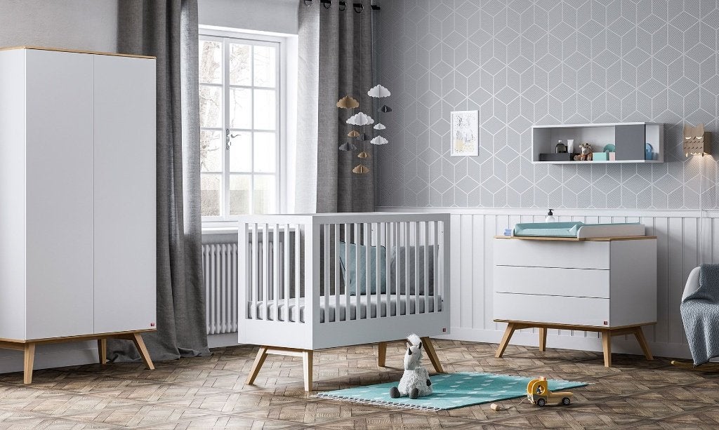 Complete babykamer Vox Nature Wit, Ophalen, Zo goed als nieuw, Jongetje of Meisje