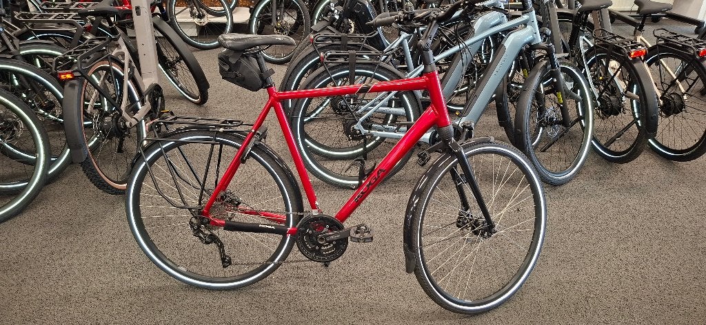 Koga Grandtourer heren 63cm, Zo goed als nieuw, 61 tot 65 cm, Schijfrem, Ophalen