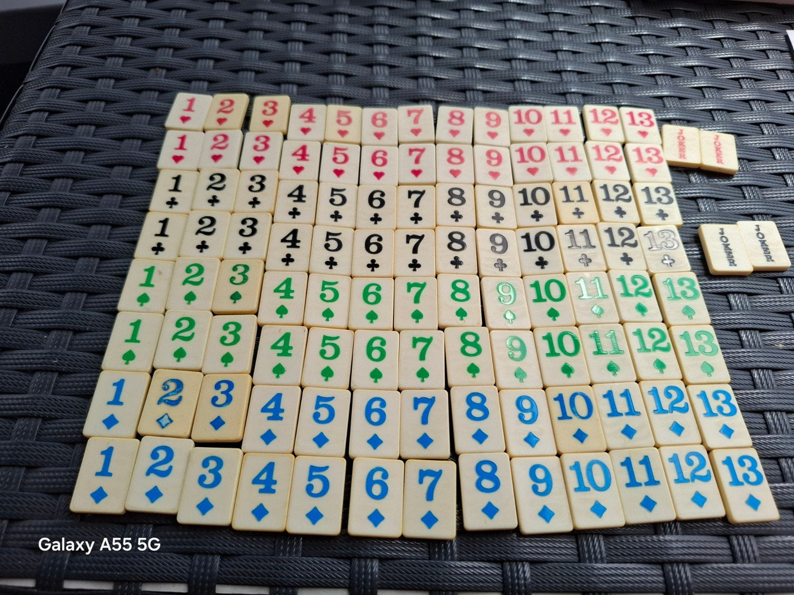 Rummy Super S Spel - Compleet en Goede Staat, Piatnik, Gebruikt, Piatnik, Ophalen of Verzenden