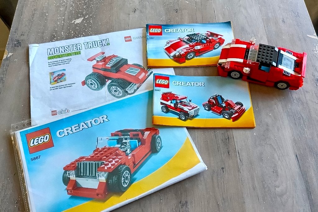 Lego Creator 5 in 1!!!, Lego, Inclusief instructies, Ophalen of Verzenden, Zo goed als nieuw