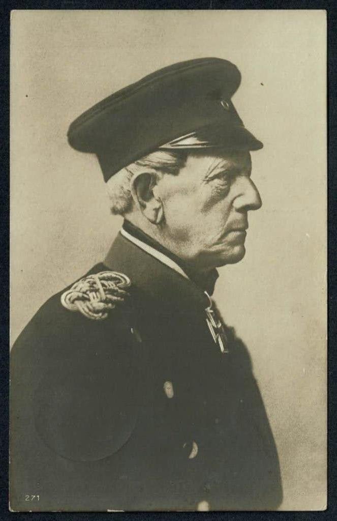 uniform - Generaal Moltke - Pruisen/Duitsland 1858/88, Ophalen of Verzenden, Landmacht, Duitsland, Overige typen