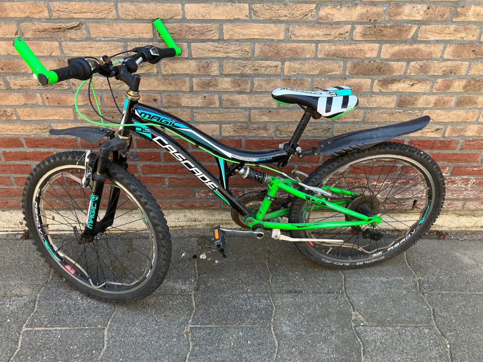 Crossfiets, Fietsen en Brommers, Fietsen | Crossfietsen en BMX, Ophalen, Gebruikt, Staal, 20 tot 24 inch