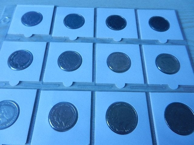 1 gld   2  1/2  gld   dubbelportret   van elk 10 stuks, Postzegels en Munten, Munten | Nederland, Ophalen of Verzenden, Koningin Juliana