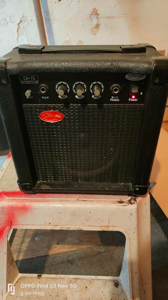 Stagg CA-15 Gitaarversterker - Compact en Krachtig, Muziek en Instrumenten, Versterkers | Bas en Gitaar, Ophalen of Verzenden