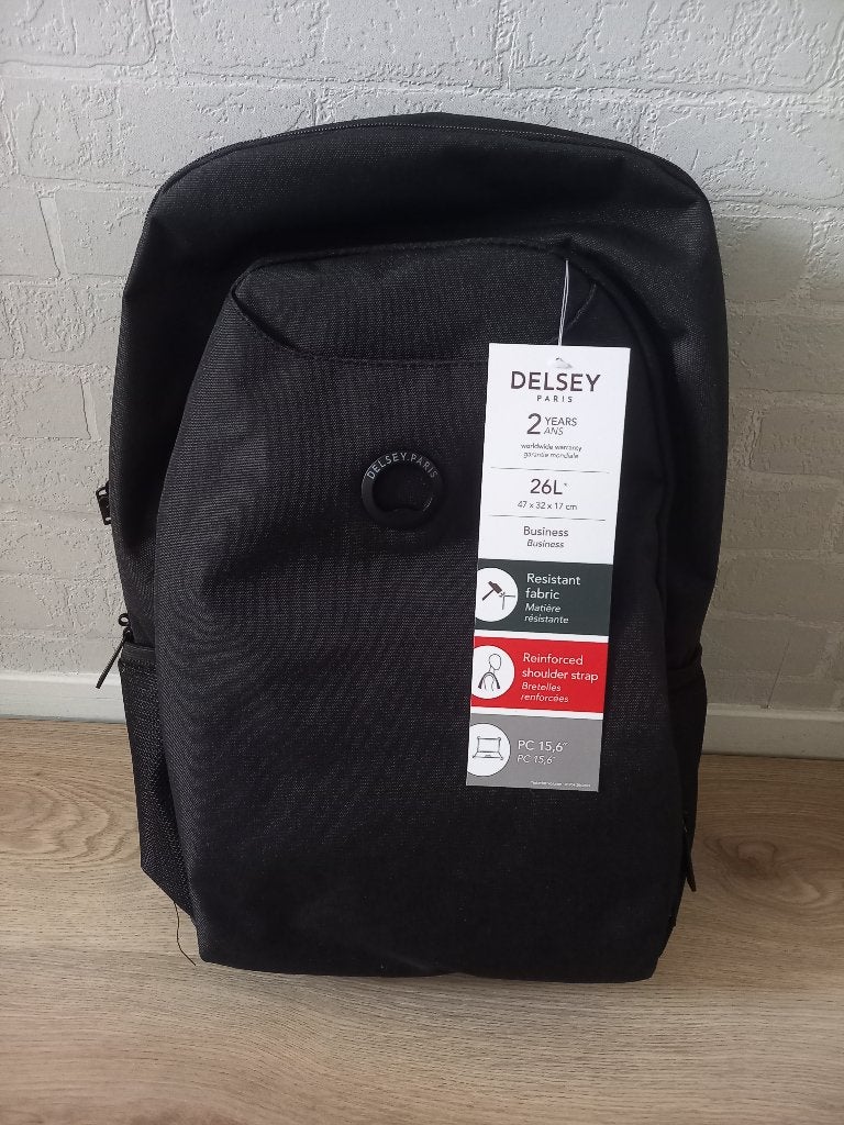 Delsy Paris laptop rugzak, Computers en Software, Laptoptassen, 15 inch, Tabletvak, Nieuw, Ophalen of Verzenden