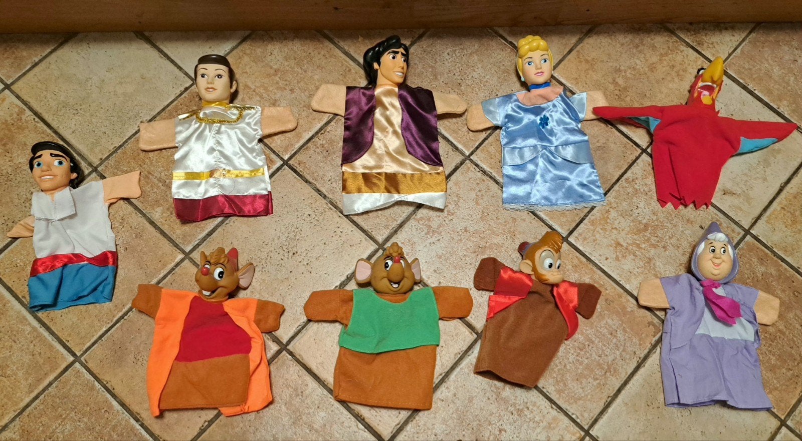 Disney Handpoppen Set - Sprookjesfiguren, Ophalen of Verzenden, Nieuw, Overige typen