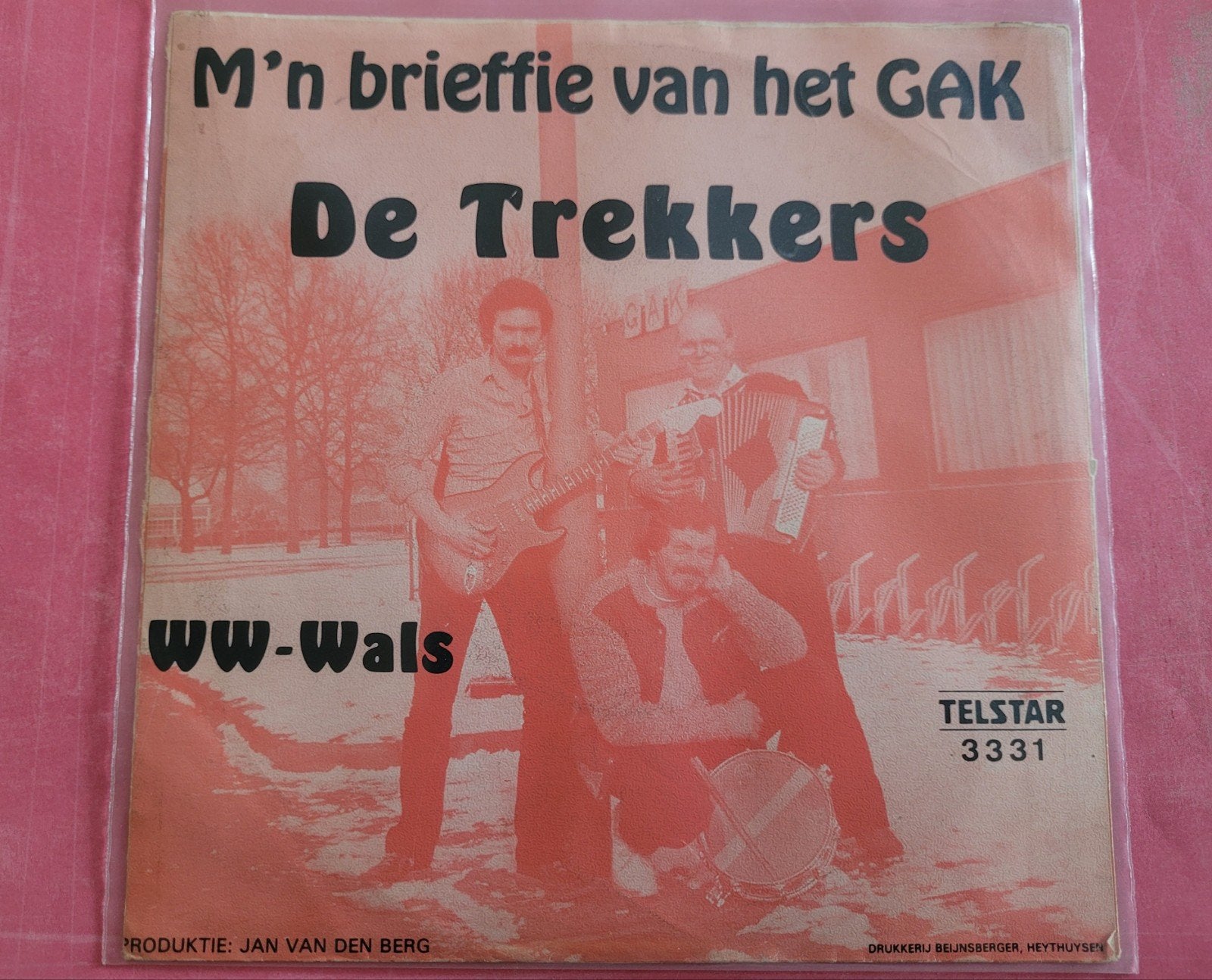 De Trekkers - M'n brieffie van het gak- WW-Wals, Ophalen, Zo goed als nieuw, Overige formaten, Levenslied of Smartlap