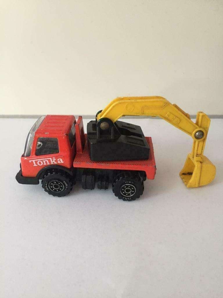 Tonka kraanwagen, uitstekende staat., Ophalen of Verzenden, Zo goed als nieuw