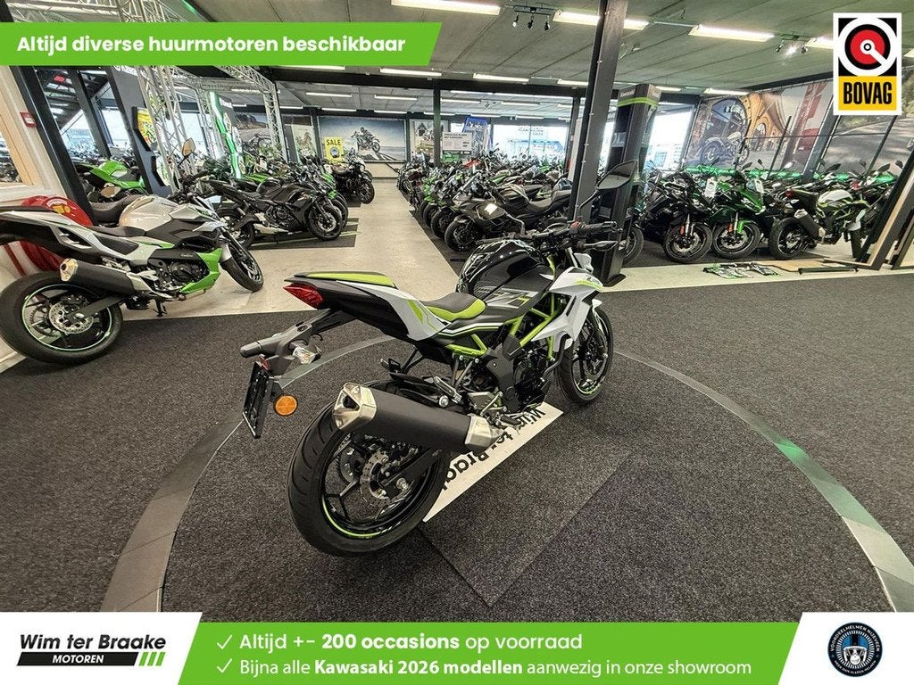 Kawasaki Z 125 ABS - 2020, Bedrijf, 125 cc, 11 kW of minder, Naked bike