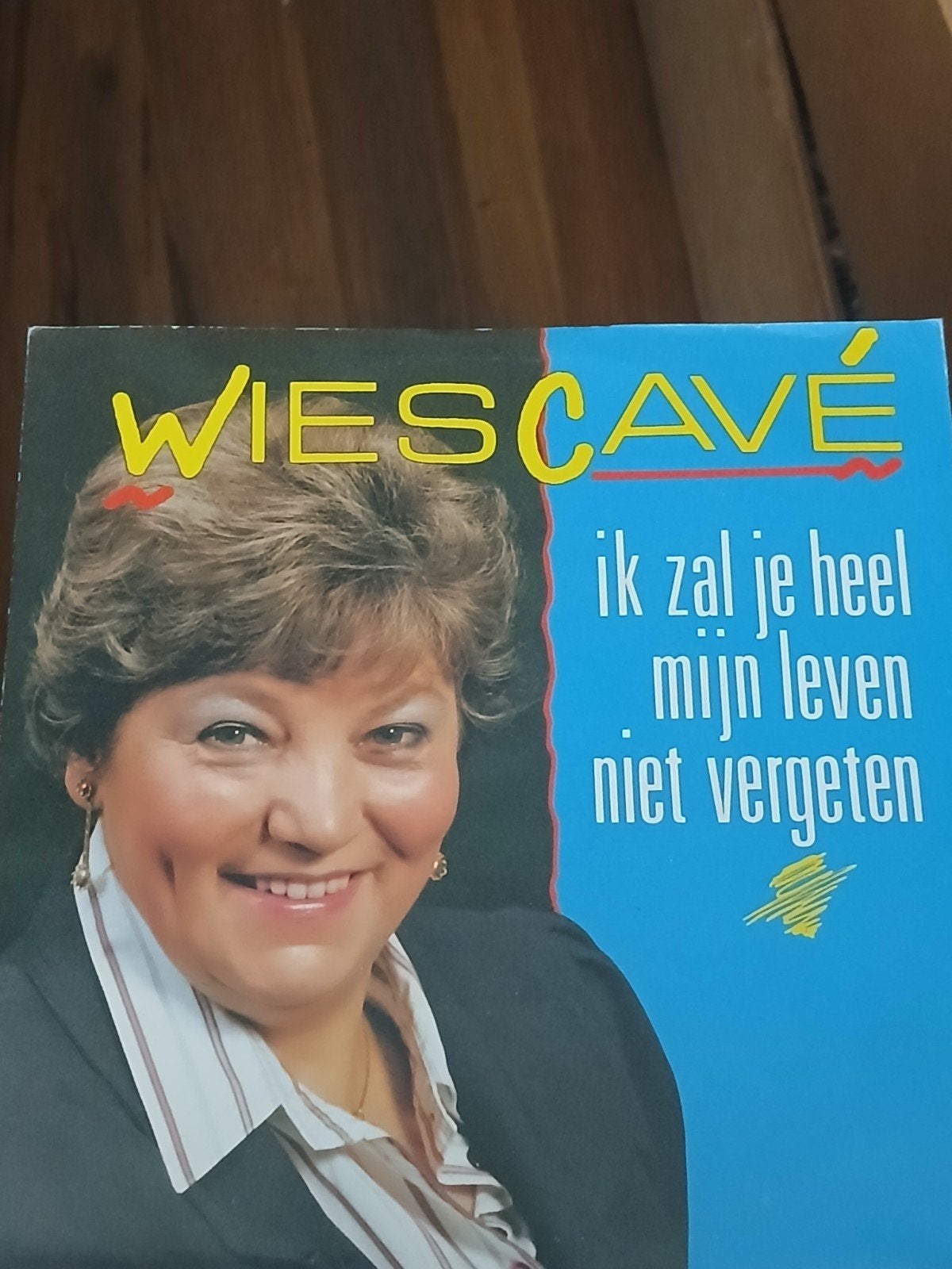 WIES CAVE ik zal je heel mijn leven niet vergeten, Ophalen of Verzenden, Zo goed als nieuw, Overige formaten, Levenslied of Smartlap