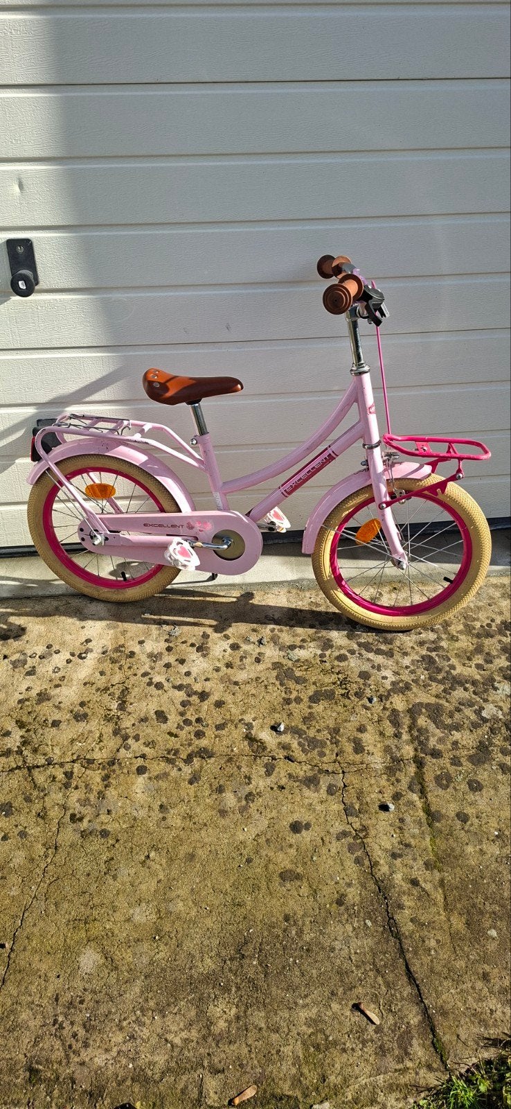 16 inch fiets meisjes, Ophalen, Zo goed als nieuw, 16 tot 20 inch