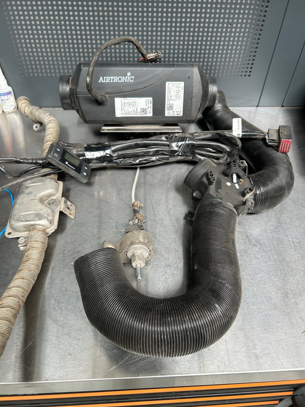 Eberspacher D2 12V diesel standkachel met digitaal display, Ophalen of Verzenden, Gebruikt