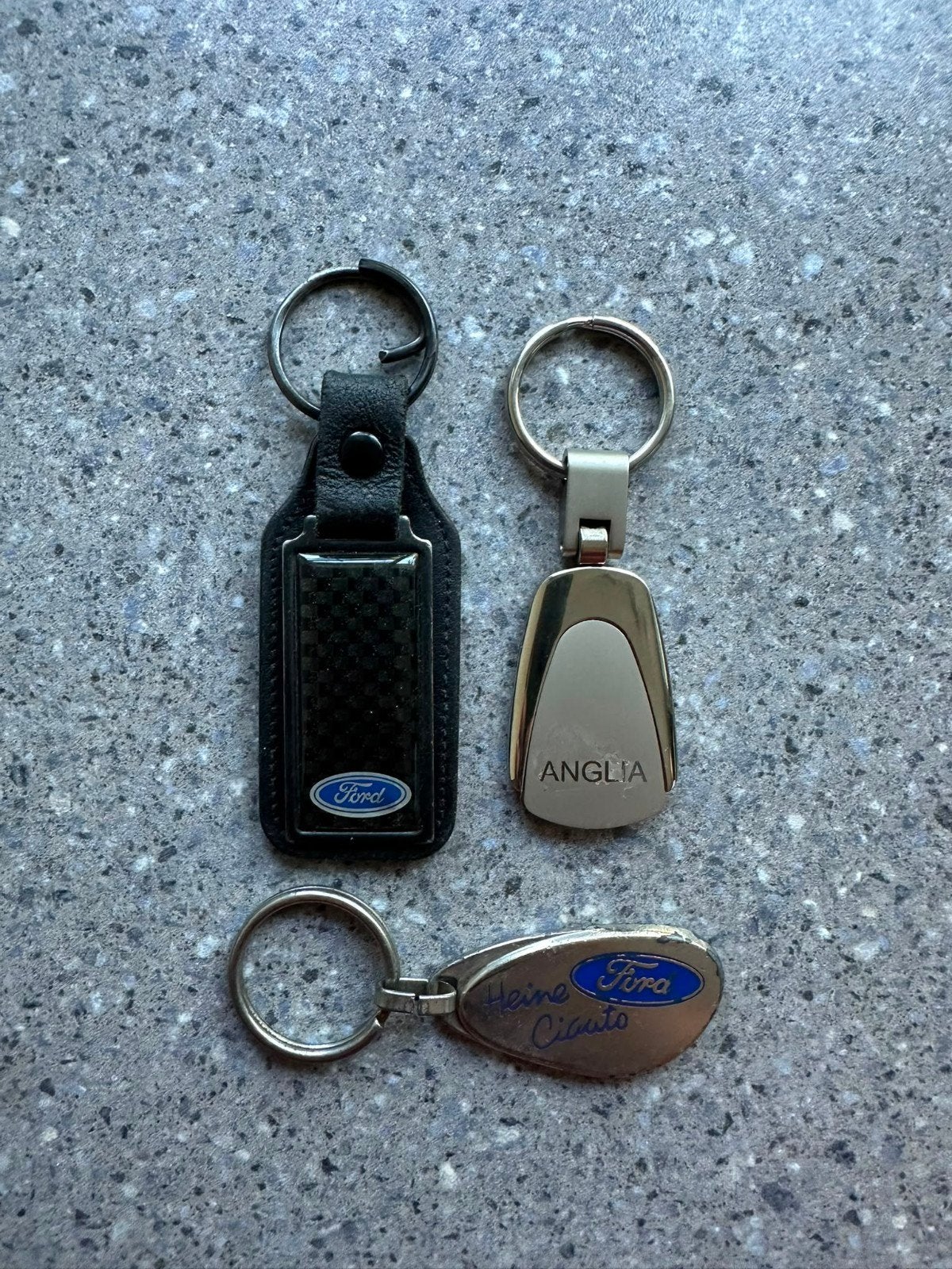 3x Ford sleutelhangers, Ophalen of Verzenden, Gebruikt, Merk