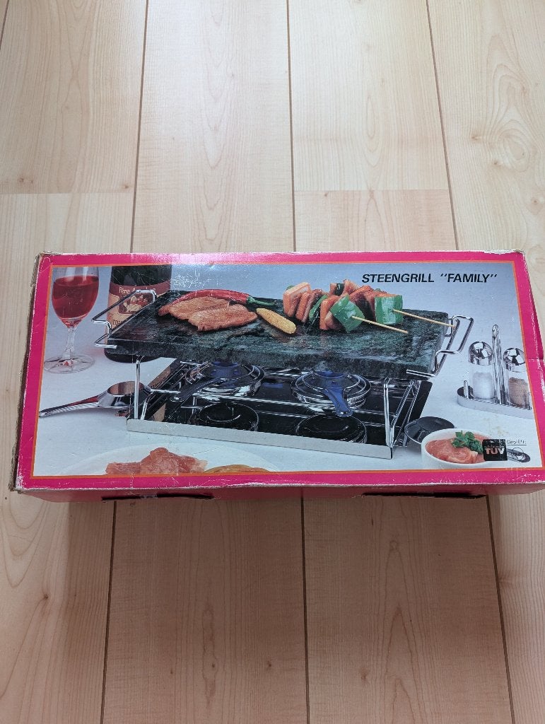 Vintage "Steengrill Family", Ophalen, Gebruikt, Minder dan 4 personen