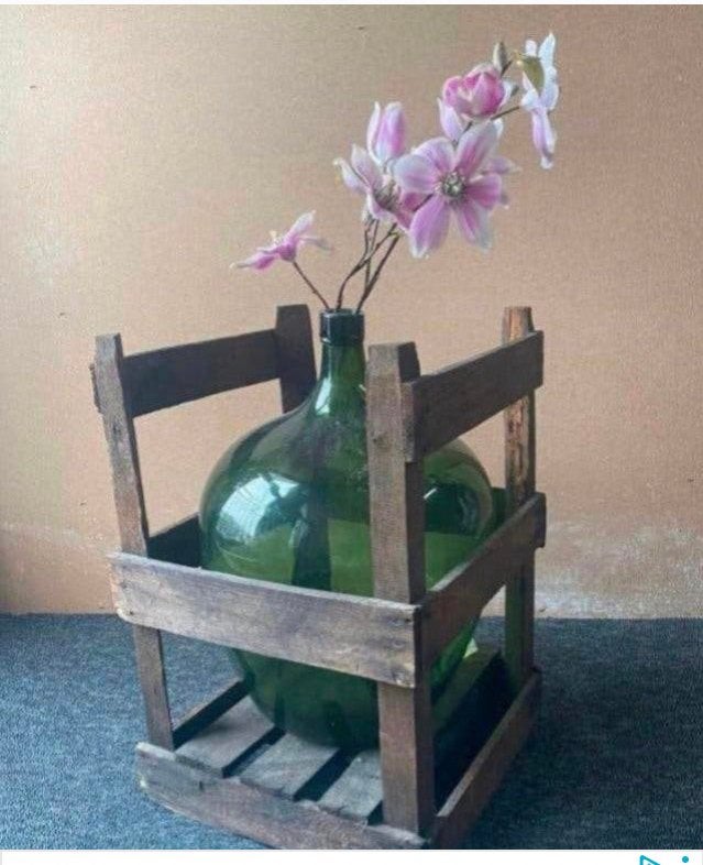 Woondecoratie Demijohn antiek, Ophalen, Gebruikt