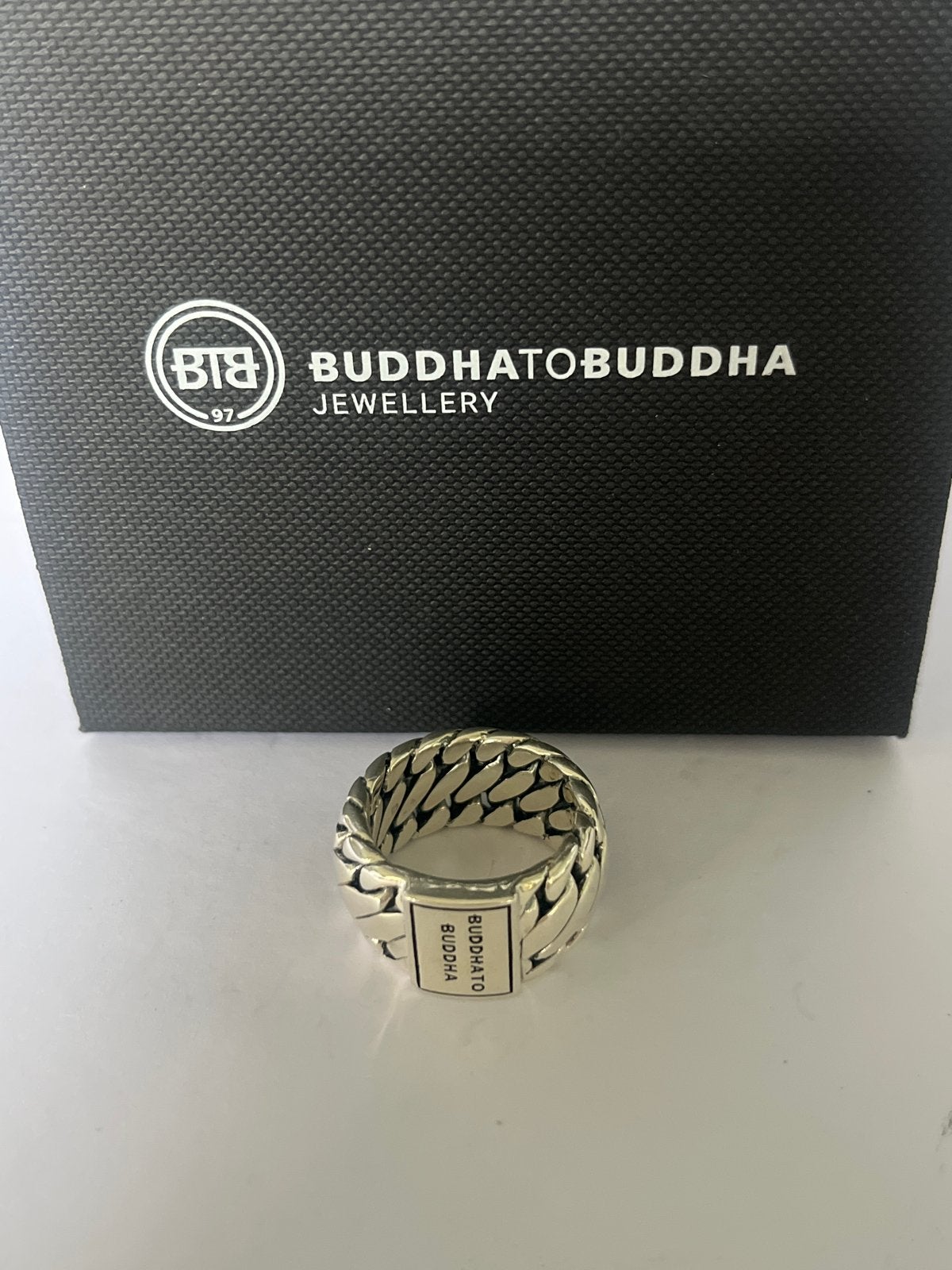 Buddha to Buddha Ben Ring Zilver Maat 19, 19 tot 20, Nieuw, Ophalen of Verzenden, Dame of Heer
